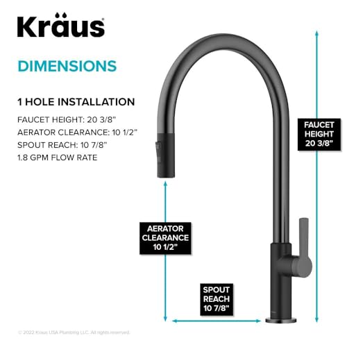 Oletto High Arc Single Handle Pull