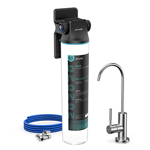 SW20F Under Sink Water Filter System with Brushed Nickel Faucet