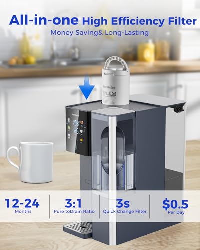 7 Stage Reverse Osmosis Water Filter Countertop