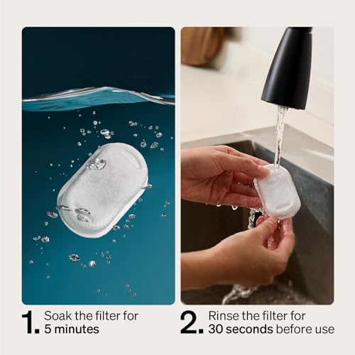 8 Packs Replacement Filters for Stainless Steel Cat Water Fountain PLWF003 & PLWF006 (8 Count)