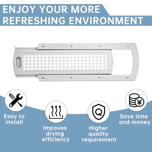 WE22X35337 Washer Dryer Lint Screen Filter And Lint Filter Slide Assembly