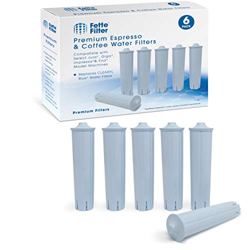 Water Filter Compatible with Jura Clearyl Blue. Compare to Part # 71445 or 67879 (6 Count)