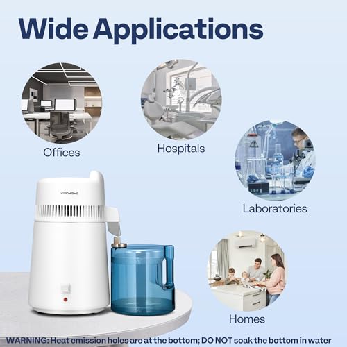 1.6 Gallon 6L 900W Water Distiller Countertop