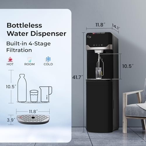 Bottleless Water Dispenser with Built