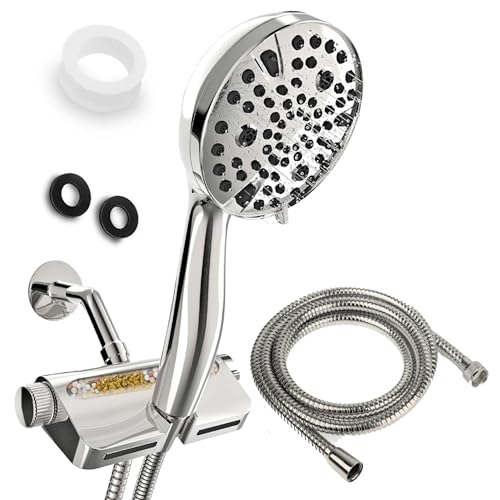 Filtered Shower Head with 8