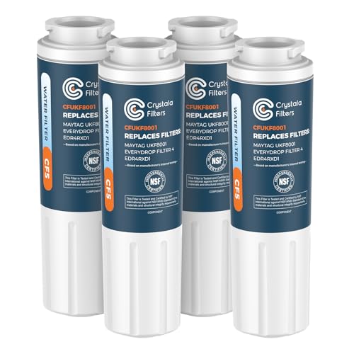 UKF8001 Water Filter for Whirlpool 4396395 (4 Count)
