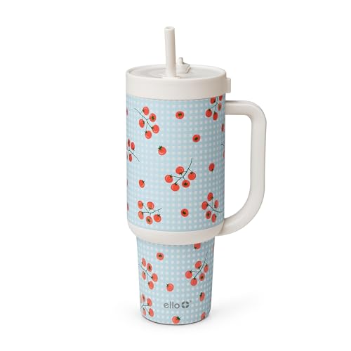 Oasis 40oz Tumbler with Handle & Retracting Straw