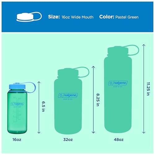 16 oz Wide Mouth Water Bottle