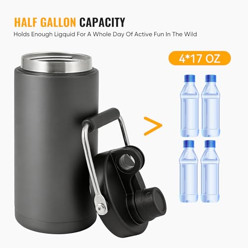 Insulated Half Gallon Jug with Handle