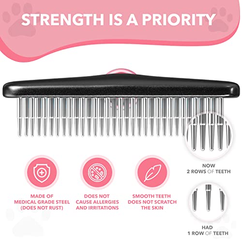 Dog rake deshedding dematting Brush Comb