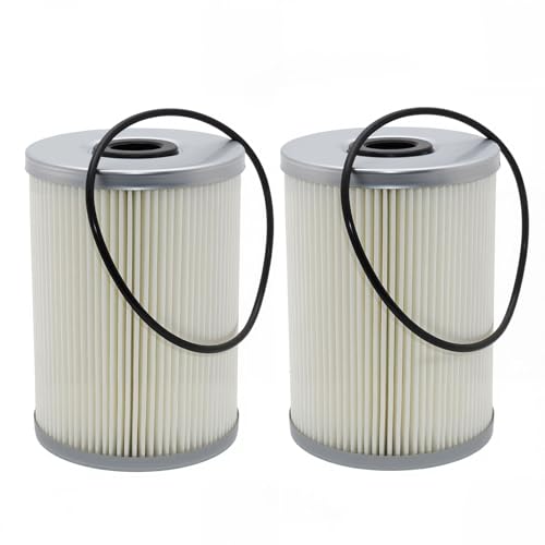 2Pcs Fuel Water Separator Filter MIU802421 Fits John Deere 1575 3032E 4044M (2 Count)