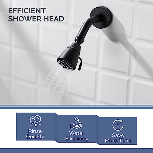 High Flow Shower Spray Head Adjustable