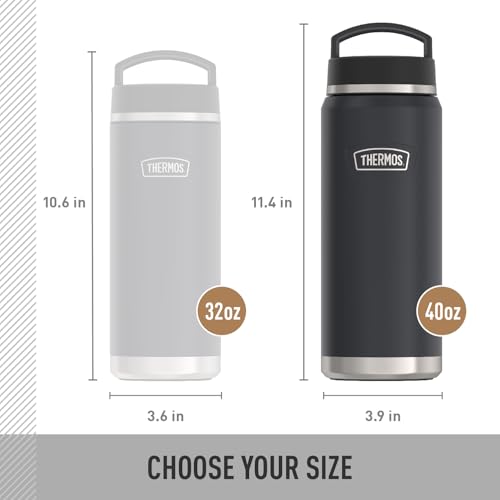 ICON SERIES Water Bottle with Screw Top Lid