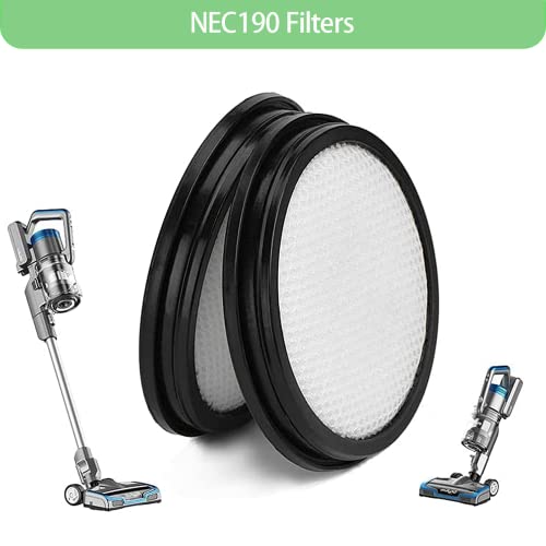 6 Pack Replacement Filter for Eureka NEC280TL Cordless Stick Vacuum Cleaner (6 Count)