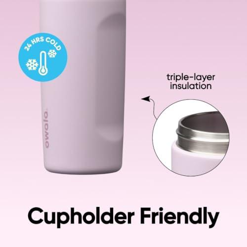 FreeSip Kids Stainless Steel Water Bottle 16 oz Lilac You A lot