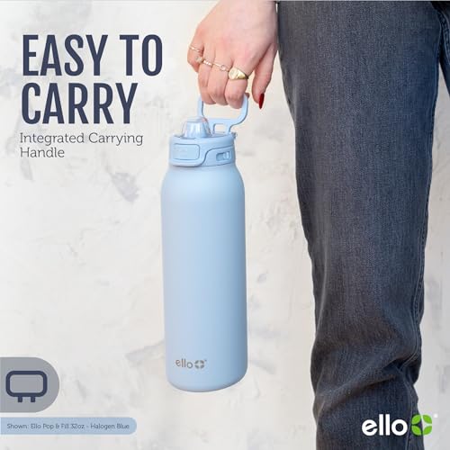 Pop & Fill 40oz Stainless Water Bottle