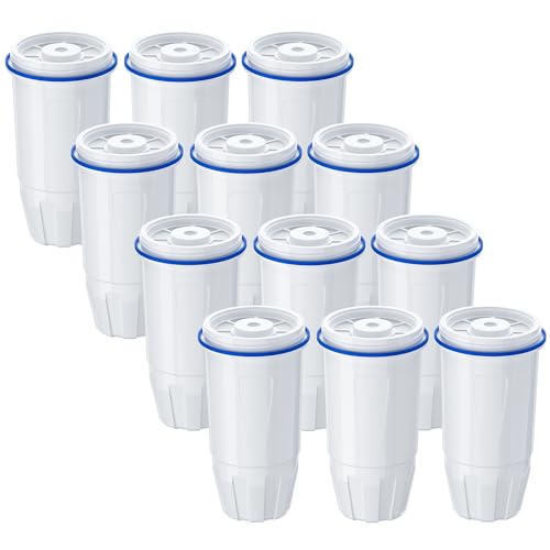 Upgraded Water Filter Replacement for Zero Pitcher and Dispenser ZR (12 Count)
