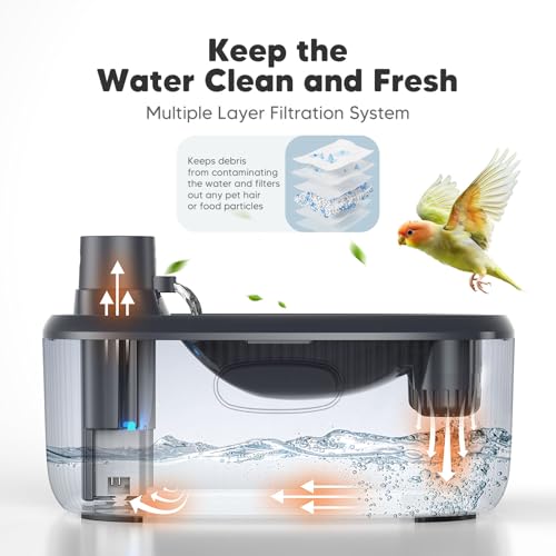 Wireless Dog Water Fountain for Large Dogs