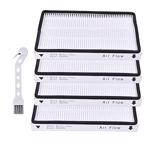 4 Pack Vacuum Cleaner HEPA Filter for Sears Kenmore EF (5 Count)