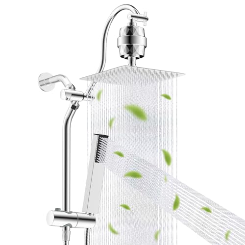 10'' Filtered Shower Head with 4