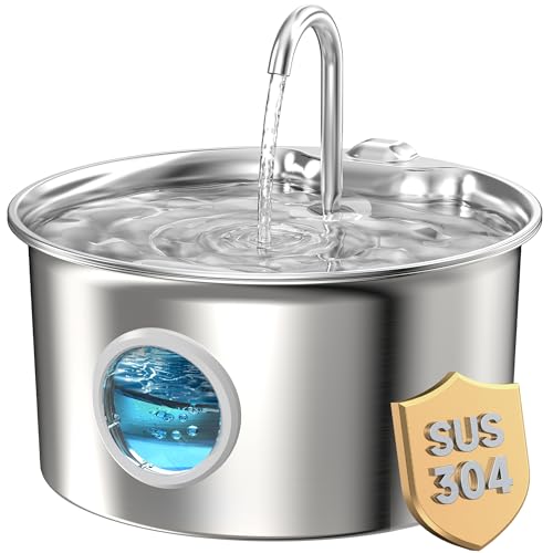 Cat Water Fountain Stainless Steel