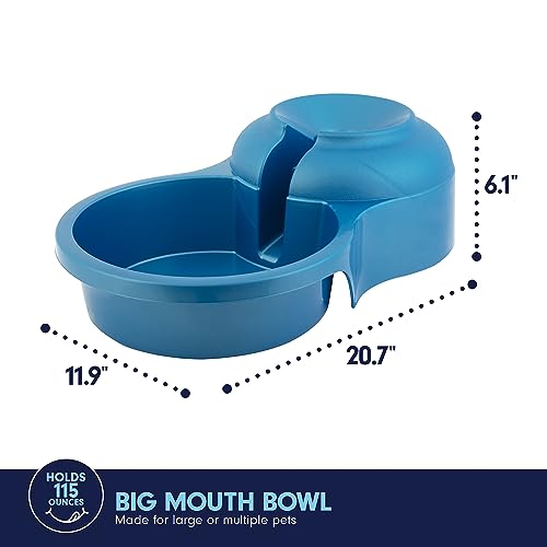 Big Blue Outdoor Pet Water Bowl