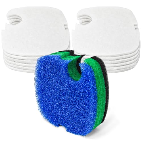 HW 304B Canister Filter Replacement for SUNSUN HW (12 Count)