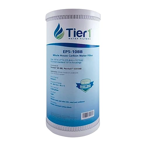 5 Micron 4.5" × 10" Carbon Block Water Filter