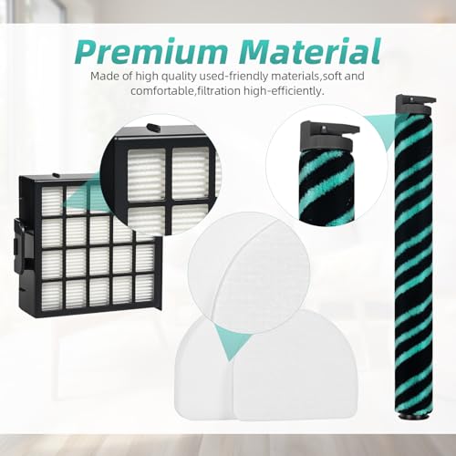 AZ4002 AZ4000 AZ4000C Filter Roller Kit Compatible with Shark PowerDetect (7 Count)