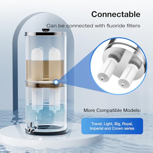 3 Stage Gravity Fed Water Filter System