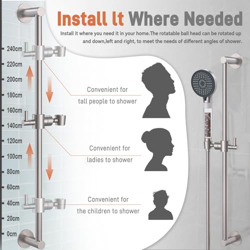 Filtered Handheld Showerhead with 30