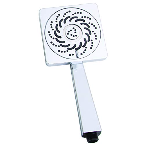 VS-5001-E15 Kubos Exhilaration High Pressure Hand Held Shower Head, 1.5 GPM, Polished Chrome