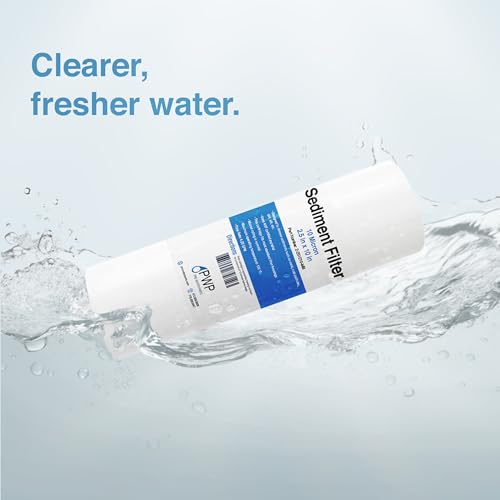 Sediment Water Filtration System with Clear 2.5X 10" Housing 3