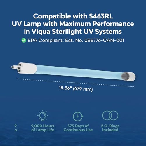 UV Light Water Filter Replacement Bulb