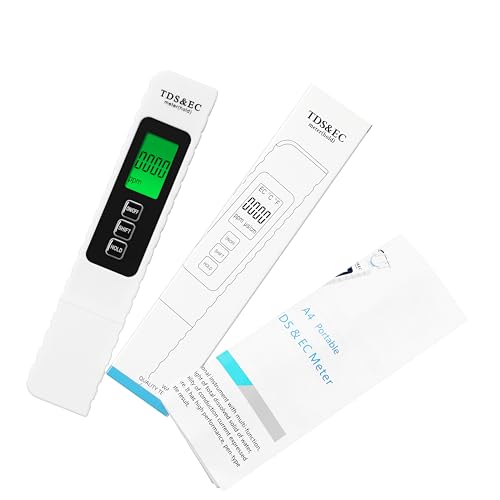TDS Meter Digital Water Tester 4 in 1 TDS EC & Temperature