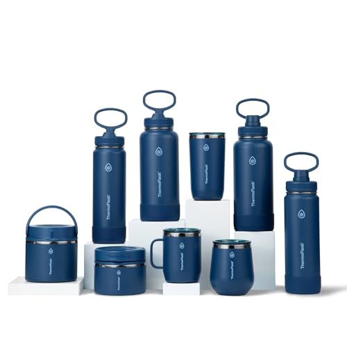 Insulated Water Bottle with Spout Lid