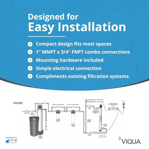 VH200 Home Stainless Steel Ultraviolet Water System