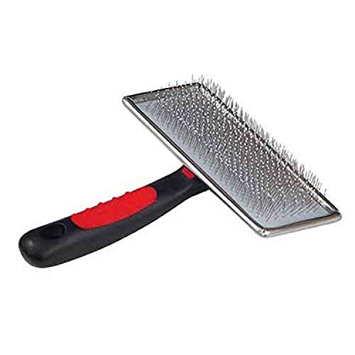 Paw Brothers Soft Pin Flat Slicker Brush for Dogs