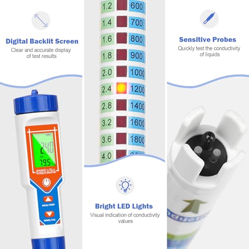 Truncheon Nutrient Meter Hydroponic Digital Conductivity Tester