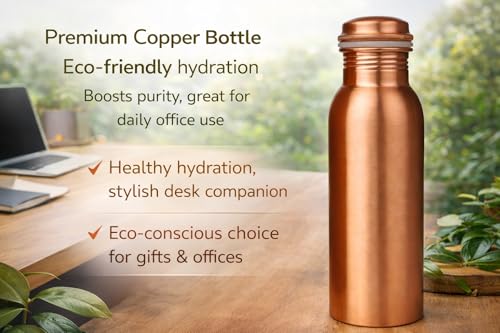 Copper Water Bottle 1 Liter