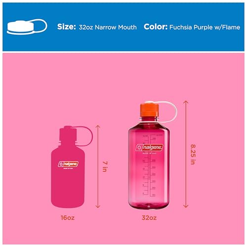 32 oz Narrow Mouth Water Bottle