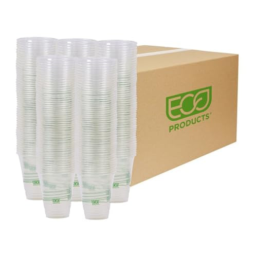 GreenStripe Clear Disposable Cold Cups (1000 Count)