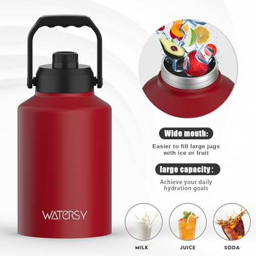 1 Gallon Water Bottle Insulated