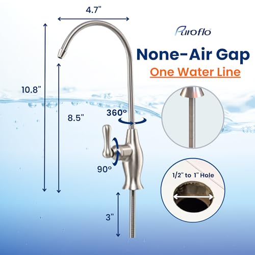 Brushed Nickel Reverse Osmosis Faucet