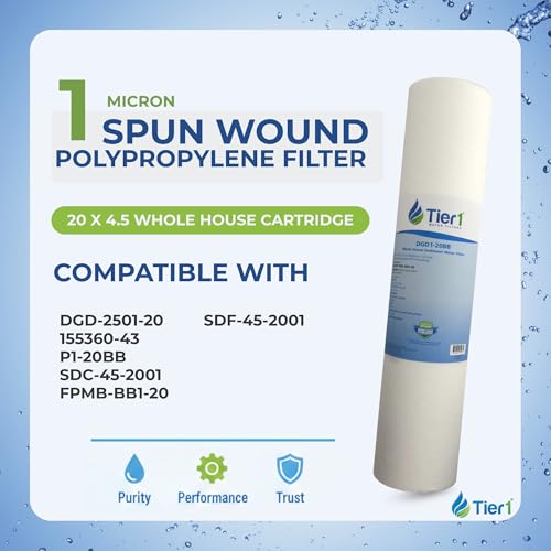 1 Micron 4.5" × 20" Sediment & Rust Water Filter