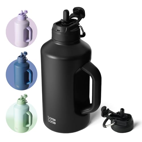 Insulated Water Bottle 64 oz Dual