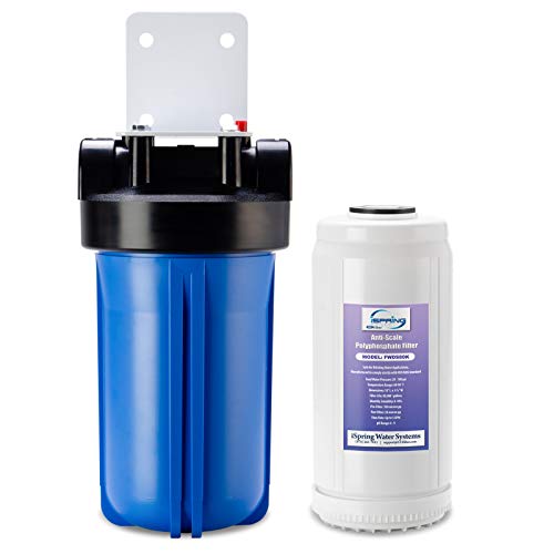 WDS80K Anti Scale 10" x 4.5" Whole House Water Filter with Patented Scale Inhibitor