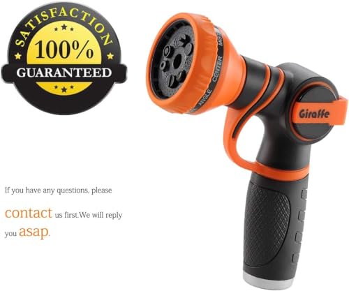 3 4 Inch Garden Hose Nozzle with 9 Spray Patterns