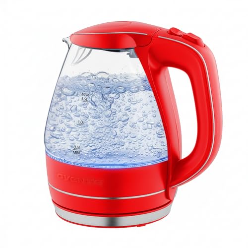 1.5L Glass Electric Kettle Water Boiler