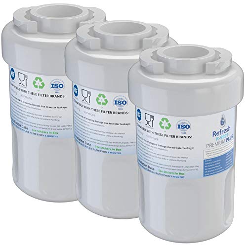 Refresh Refrigerator Water Filter Replacement for GE MWF (3 Count)